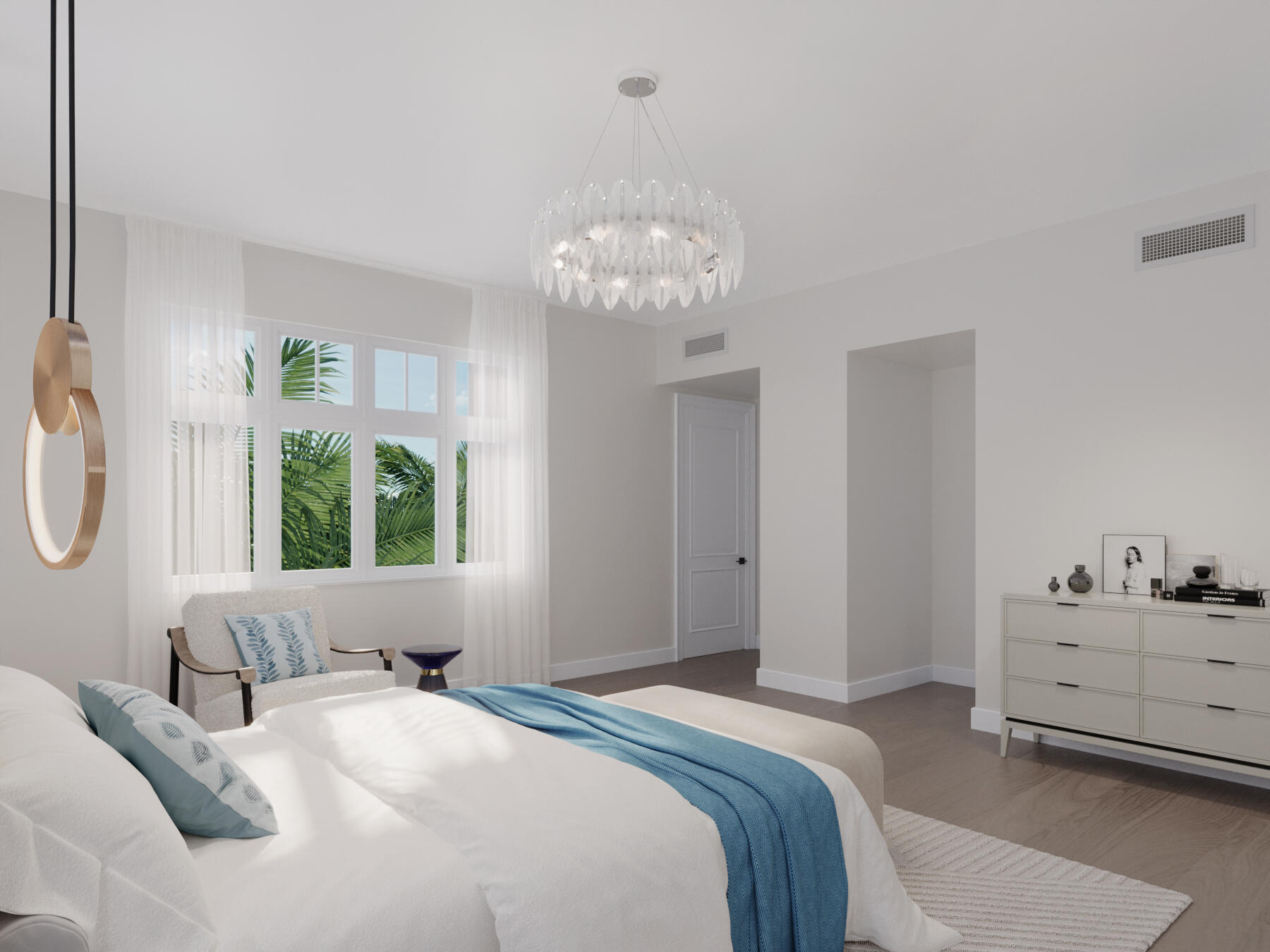 176-184 Lake Drive, Unit 4102 Palm Beach Shores, FL 33404 - Photo 7 of 26 Havn E Unit Bedroom Rendering
