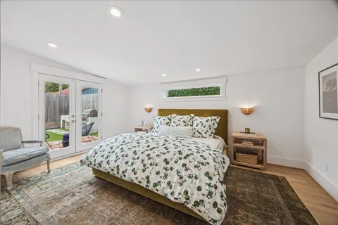 a view of a hardwood floor