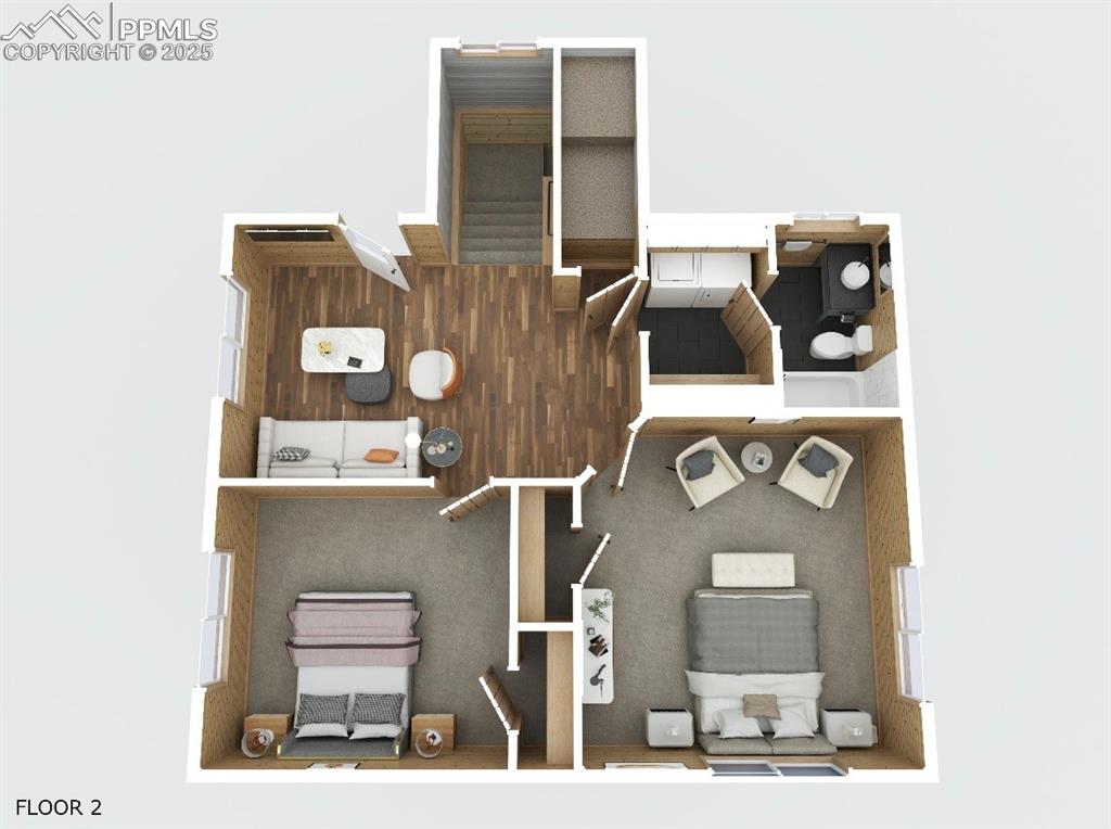 621 Yorktown Road Cripple Creek, CO 80813 - Photo 29 of 29 Upstairs floor plan