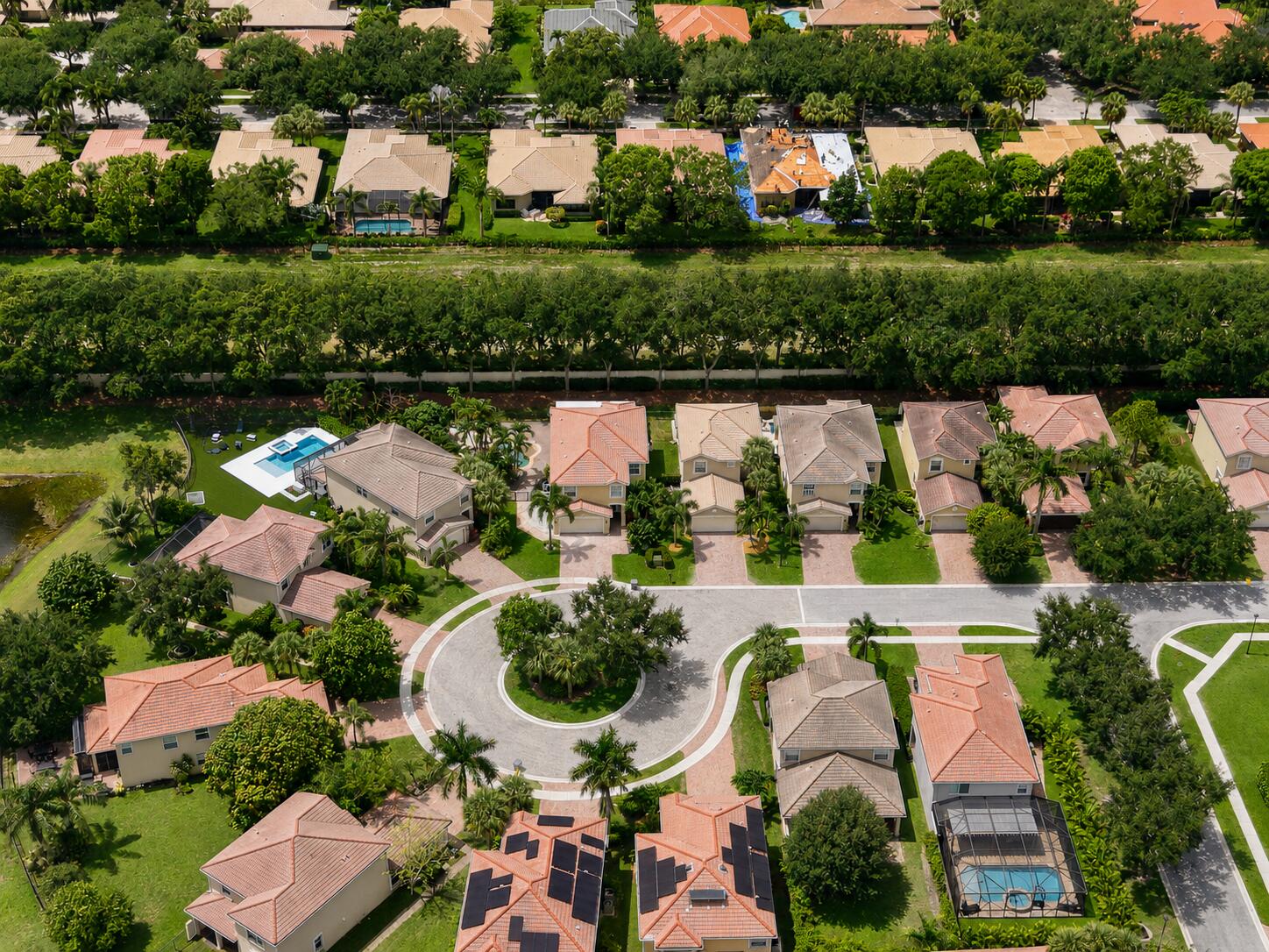 7850 Red Mahogany Road Boynton Beach, FL 33437 - Photo 24 of 40 Aerial