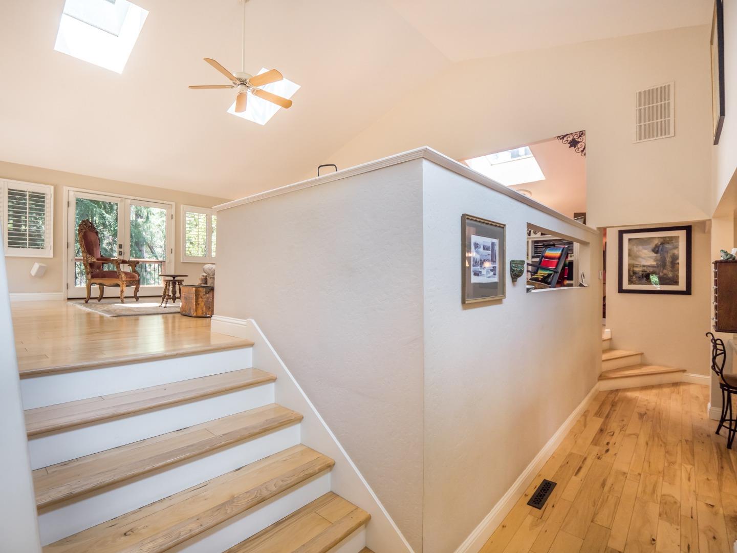 12445 Alba Road Ben Lomond, CA 95005 - Photo 7 of 37 a view of staircase with white walls