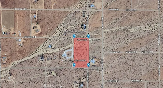 $40,000 | 22124 Montara Road, Landers, CA 92285