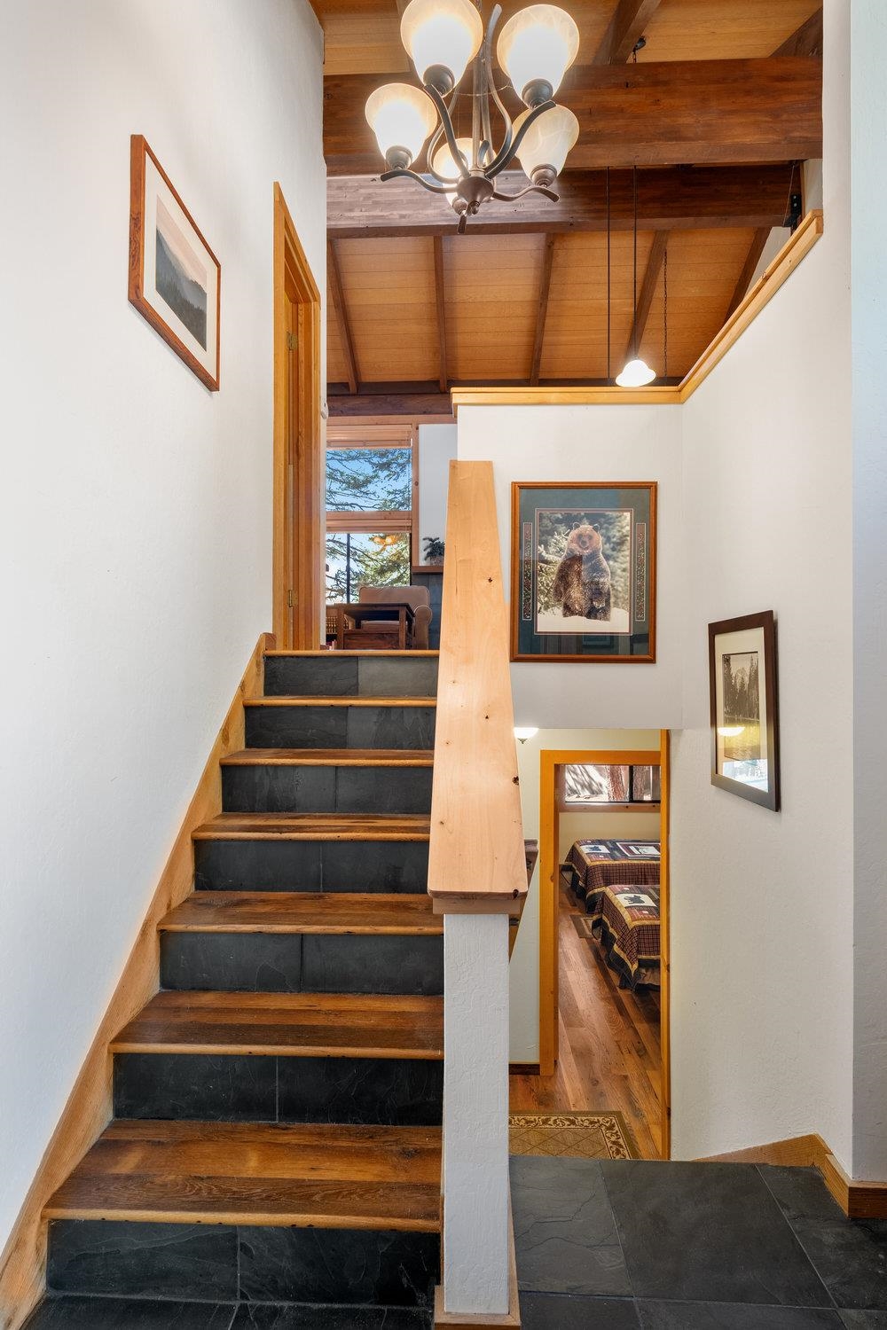 6038 Mill Camp Northstar, CA 96161 - Photo 5 of 28 a view of entryway and hall with wooden floor