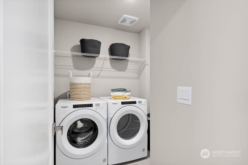 22825 20th Place West Bothell, WA 98021 - Photo 32 of 35 a utility room with dryer and washer