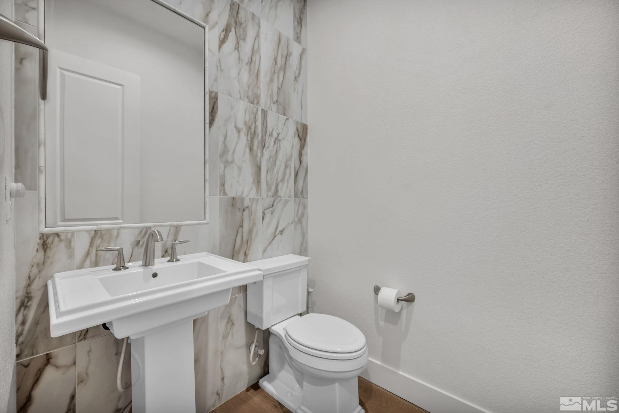 9525 Copper Sky Drive Reno, NV 89521 - Photo 32 of 40 a bathroom with a sink and a toilet