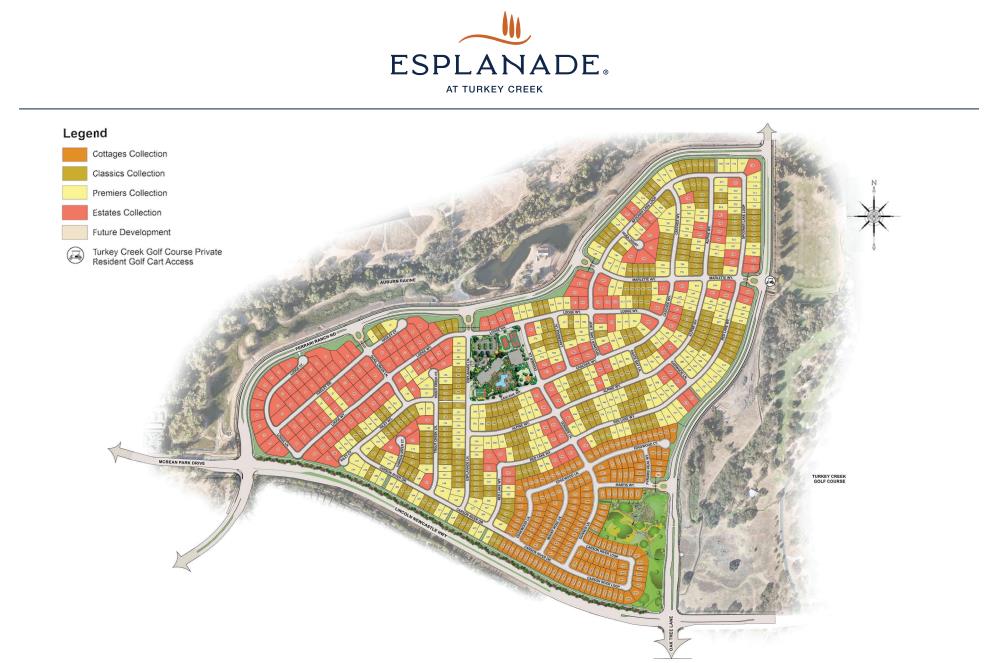 1384 Alpine Way Lincoln, CA 95648 - Photo 4 of 30 Esplanade at Turkey Creek Site Map