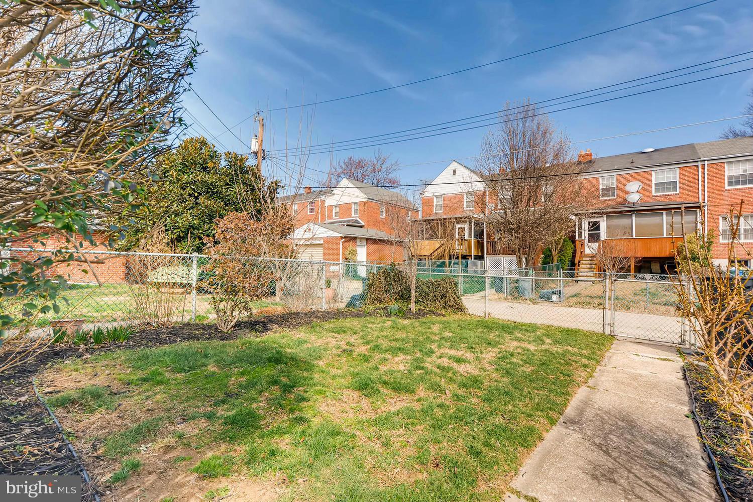 1612 Feldbrook Road Towson, MD 21286 - Photo 27 of 30 BACK YARD IS LEVEL AND FULLY-FENCED