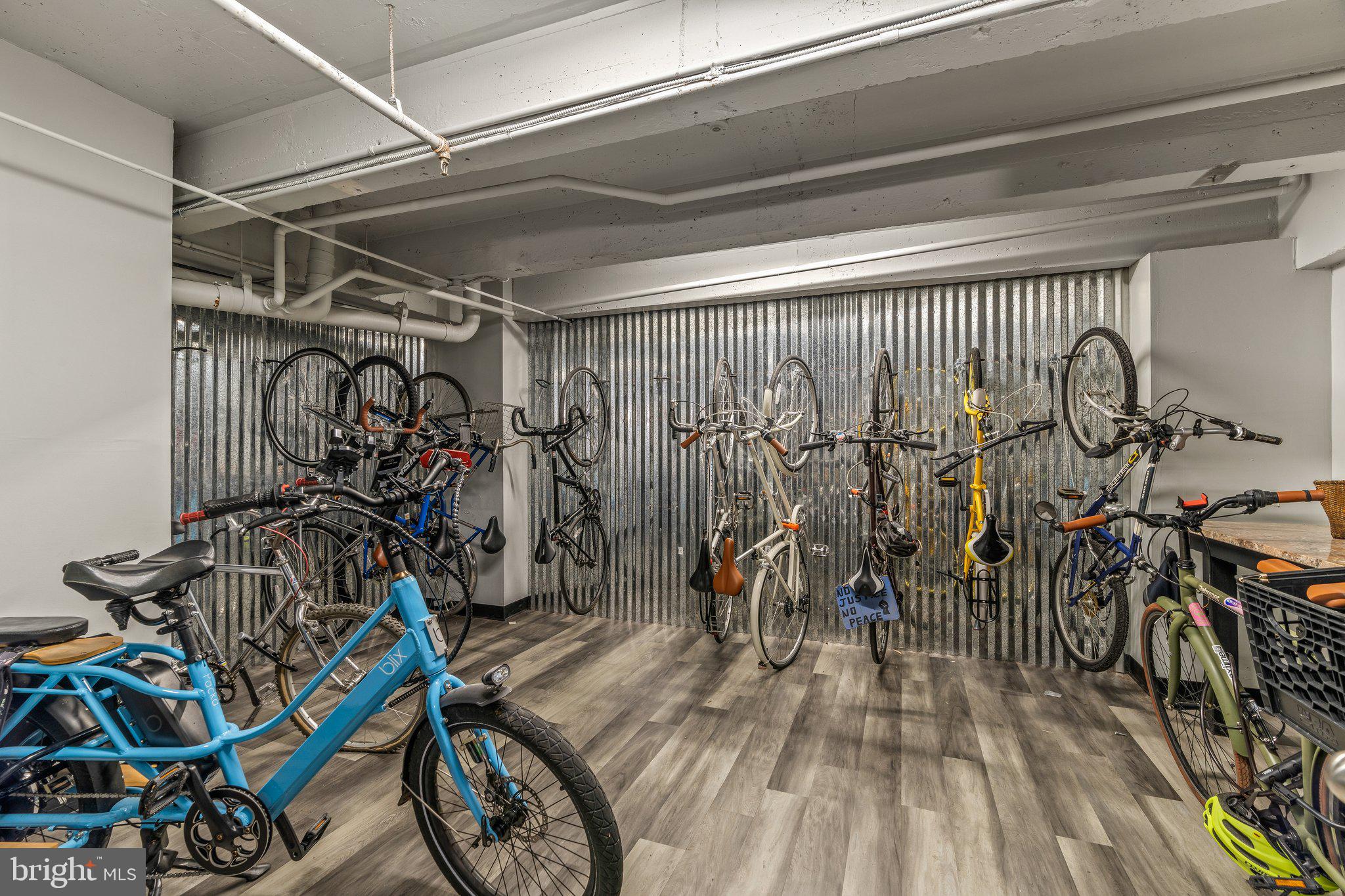1217-35 Spring Garden Street, Unit 304 Philadelphia, PA 19123 - Photo 20 of 24 Bicycle + Skateboard Storage room