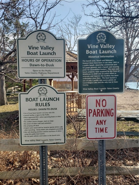 824 Mertz Road Middlesex, NY 14507 - Photo 45 of 45 Vine Valley - Public Boat Launch & Beach