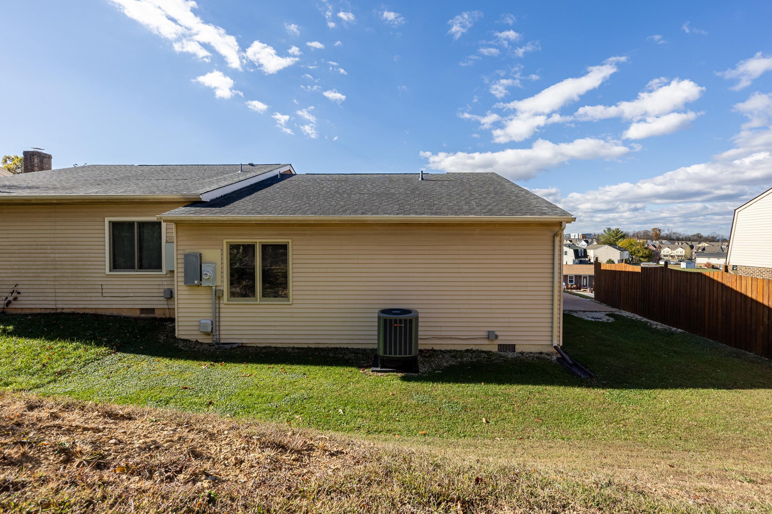 1093 Rosedale Drive Harrisonburg, VA 22801 - Photo 38 of 41 a view of a backyard of the house