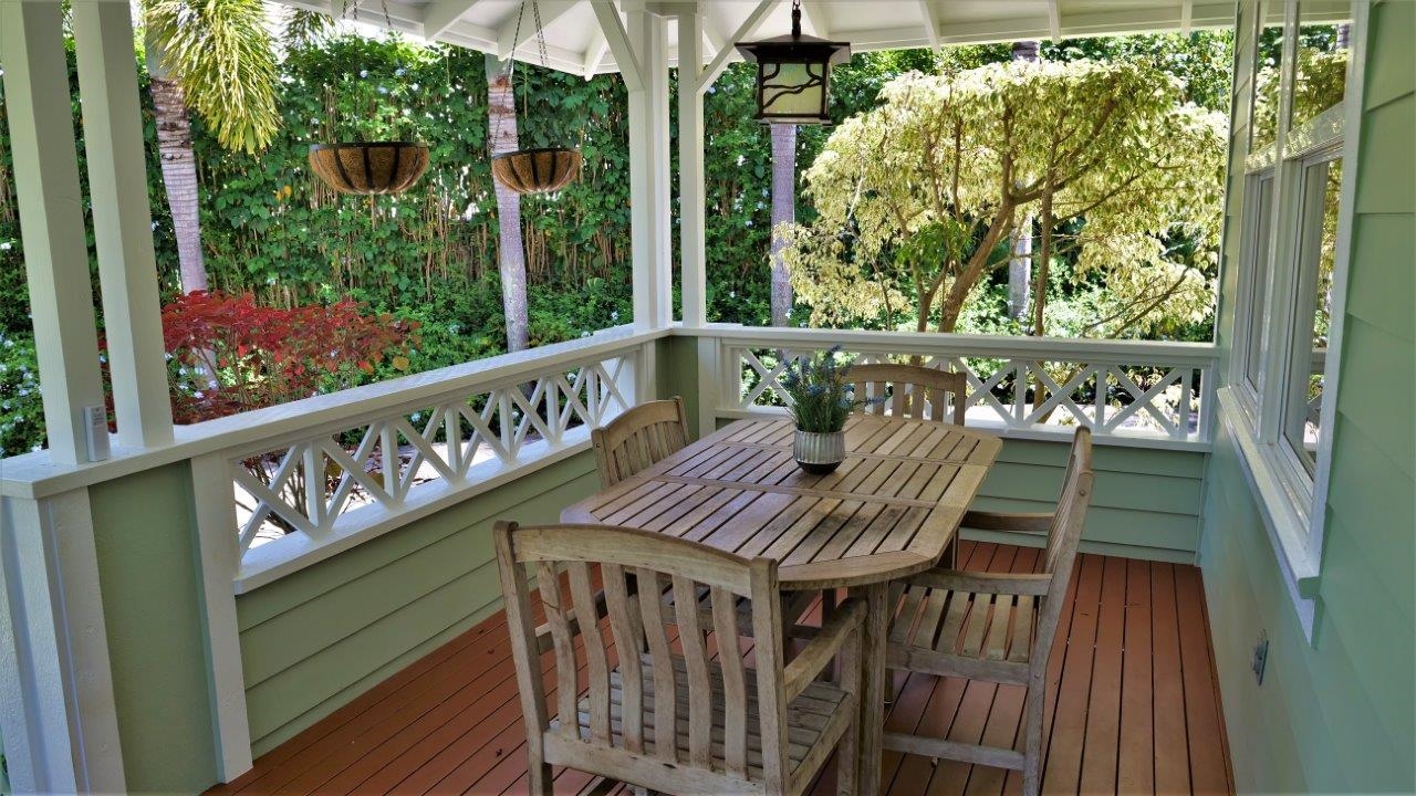 47 Hale Lio Place Haiku, HI 96708 - Photo 20 of 25 a view of a balcony with wooden floor