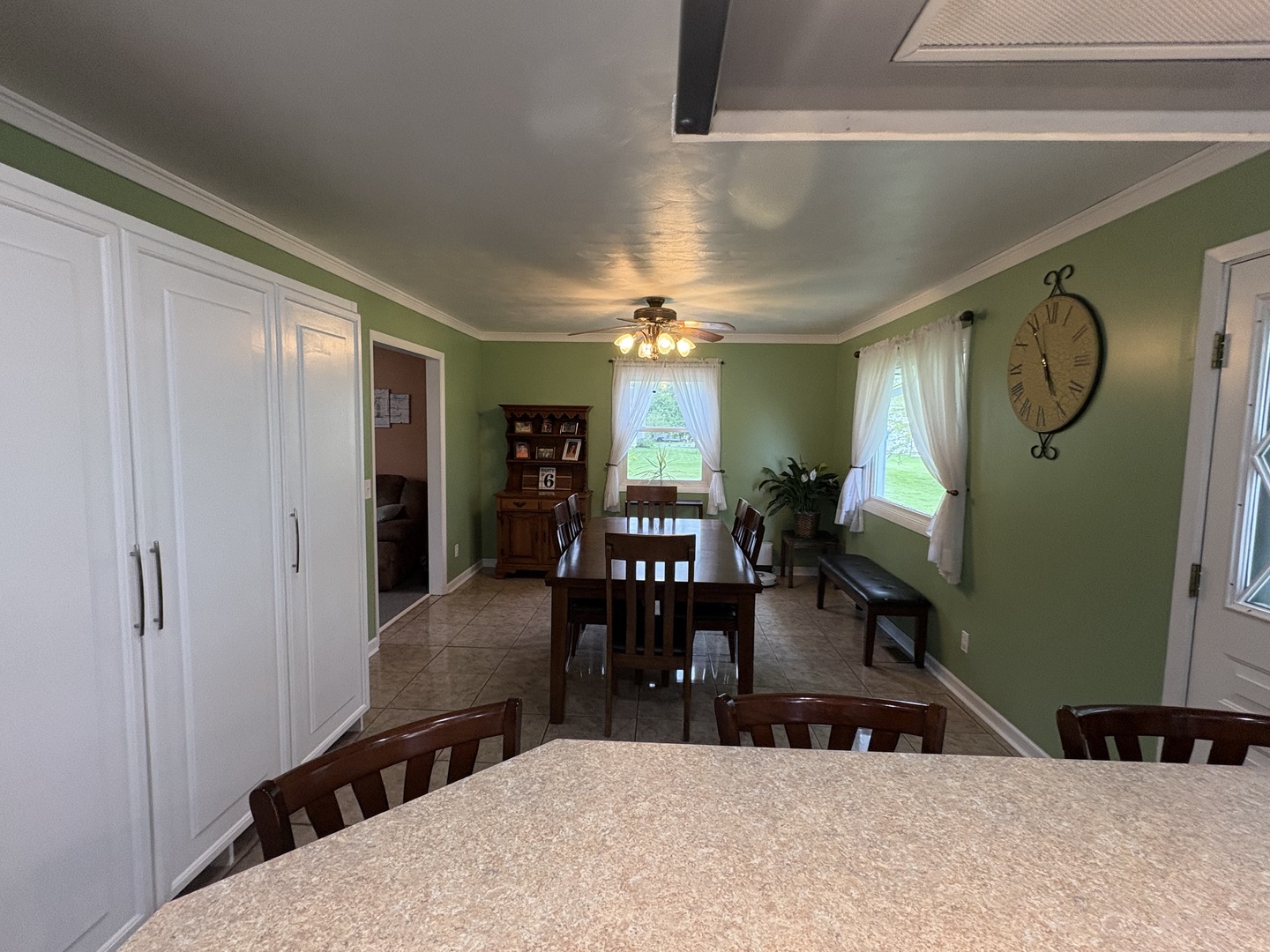 320 South Main Street Creston, IL 61068 - Photo 10 of 34 a dining room with furniture and window