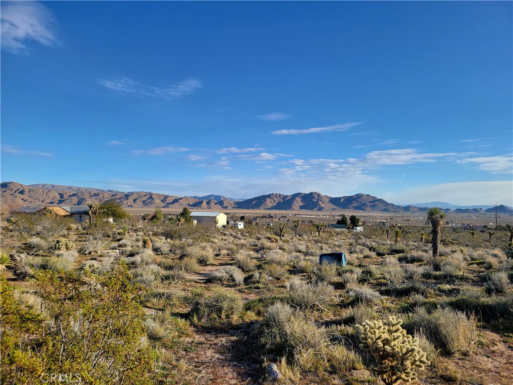 0 Dodge Road Lucerne Valley, CA 92356 - Photo 8 of 9 a view of a city with mountains in the background
