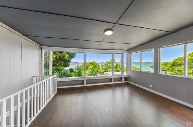 a view of room with window