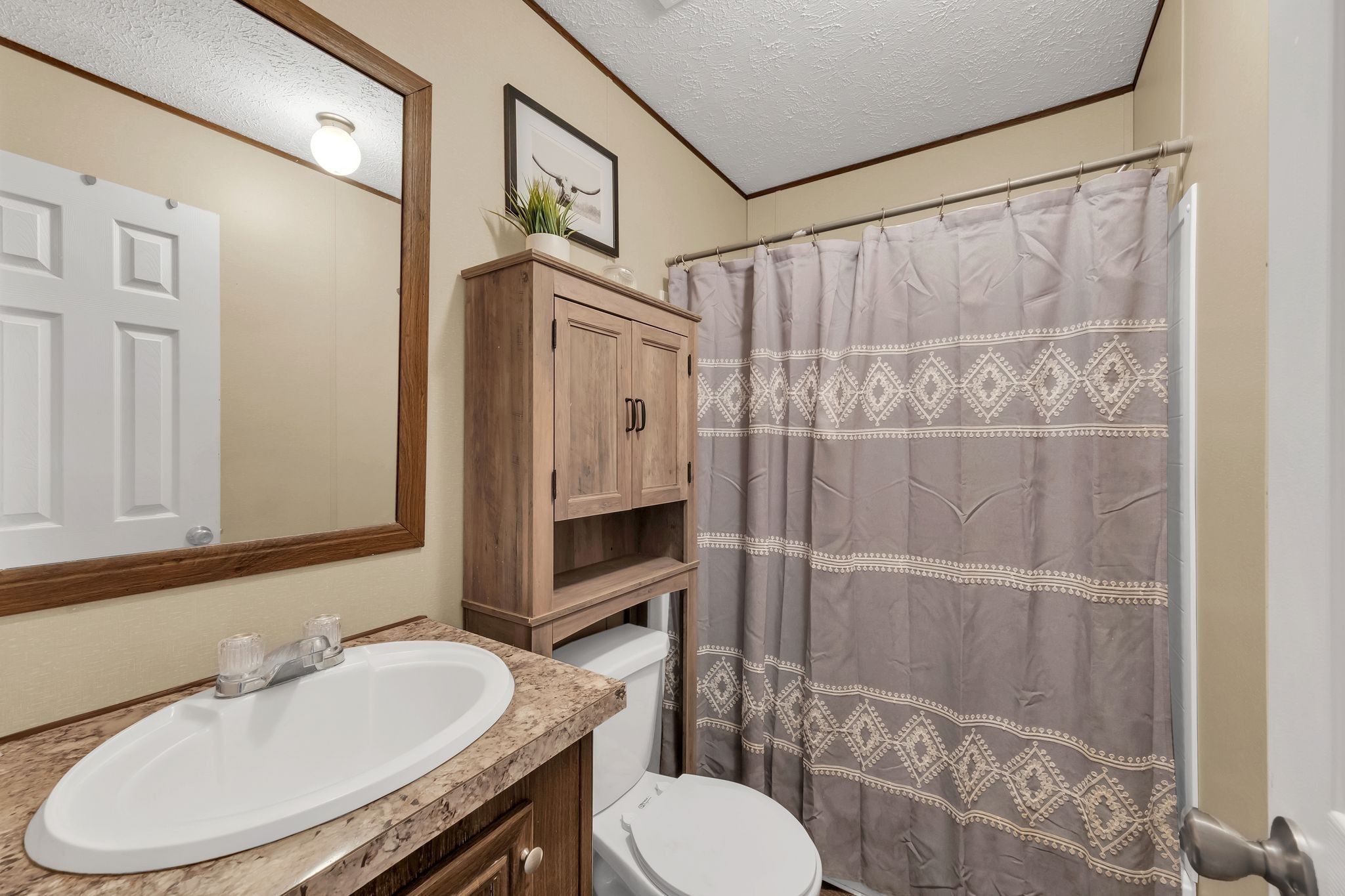 6126 Calvin Potts Road Primm Springs, TN 38476 - Photo 13 of 22 a bathroom with a sink toilet and shower