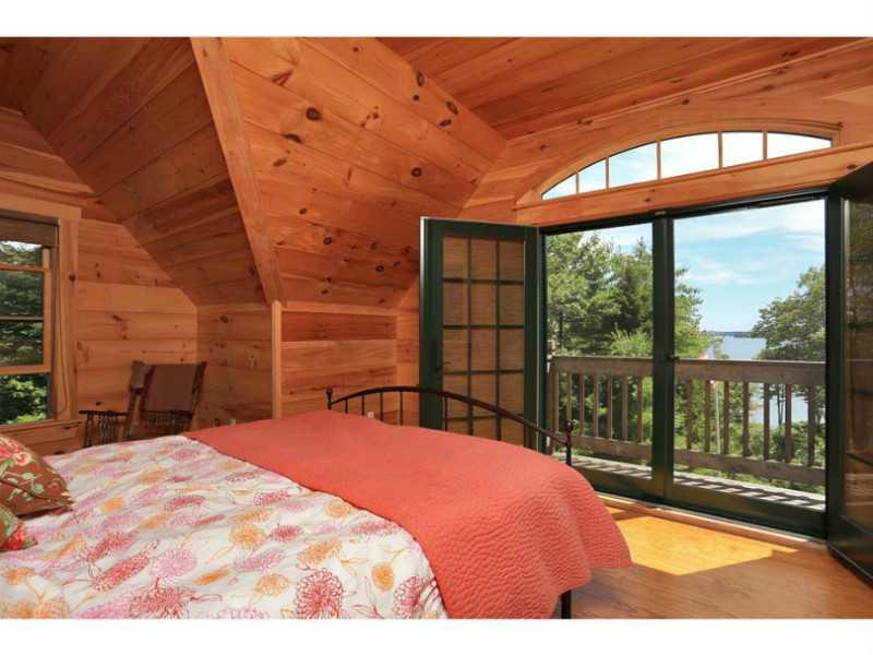 49 Ben's Landing Road Boothbay, ME 04537 - Photo 13 of 26 Master Bedroom. Room with a view!