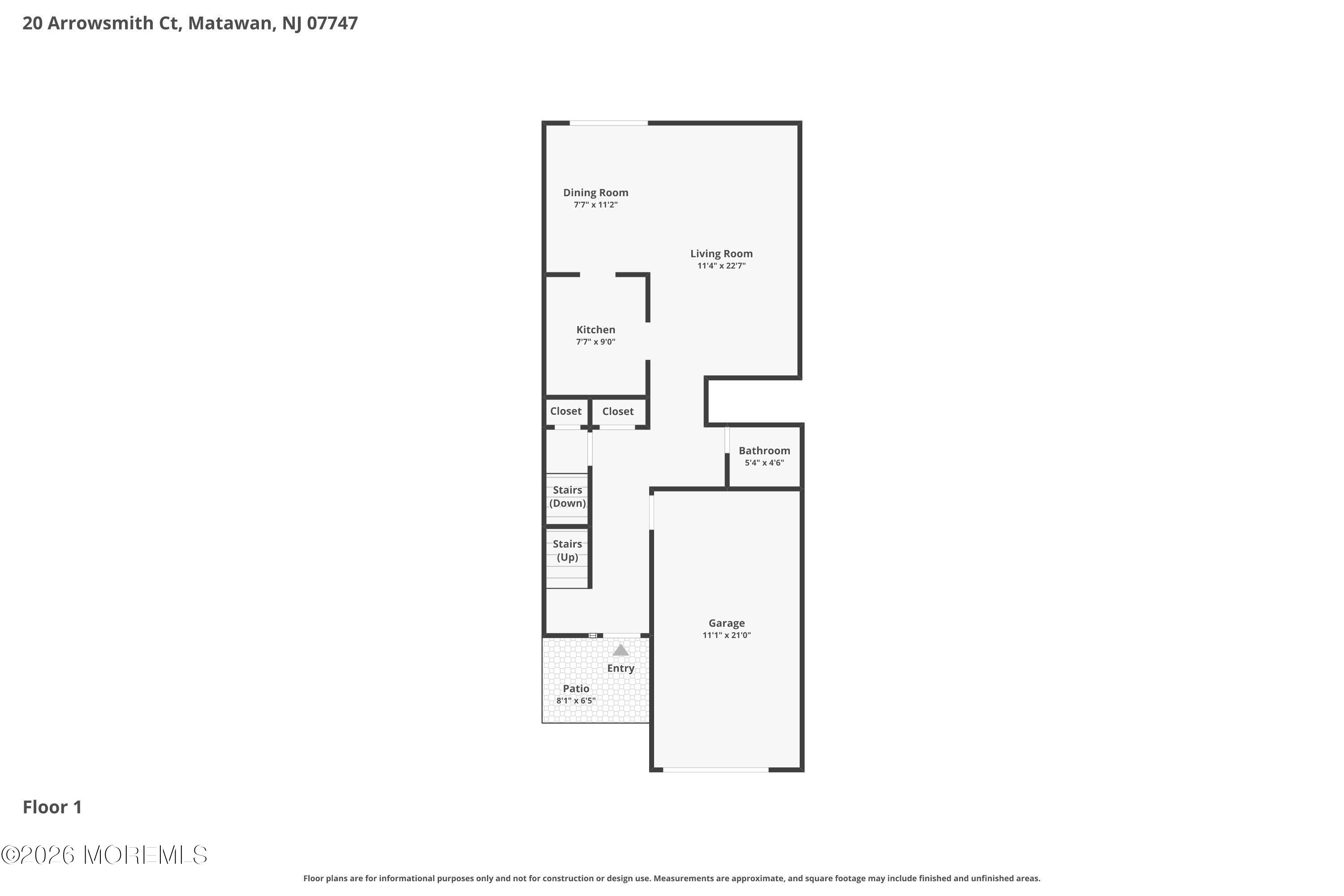 20 Arrowsmith Court, Unit 26 Matawan, NJ 07747 - Photo 46 of 48 Floor-1
