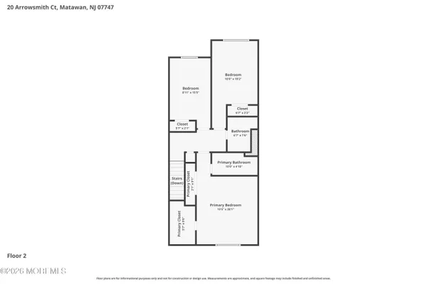 $475,000 | 20 Arrowsmith Court, Unit 26, Matawan, NJ 07747