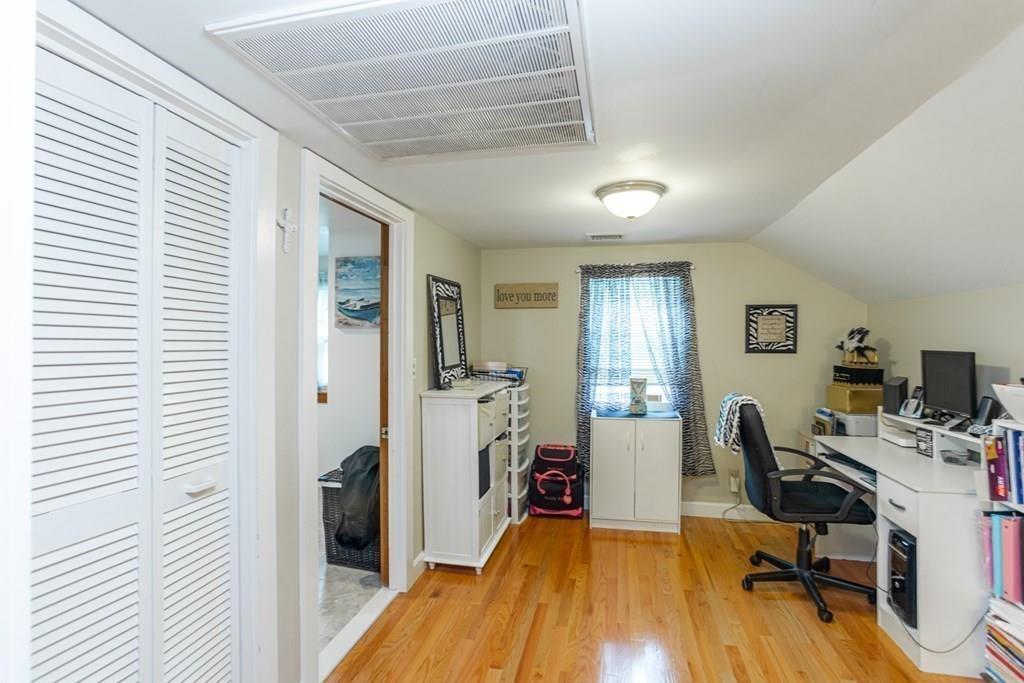 50 Forest Street Bridgewater, MA 02324 - Photo 28 of 42 a view of a workspace with furniture and a window