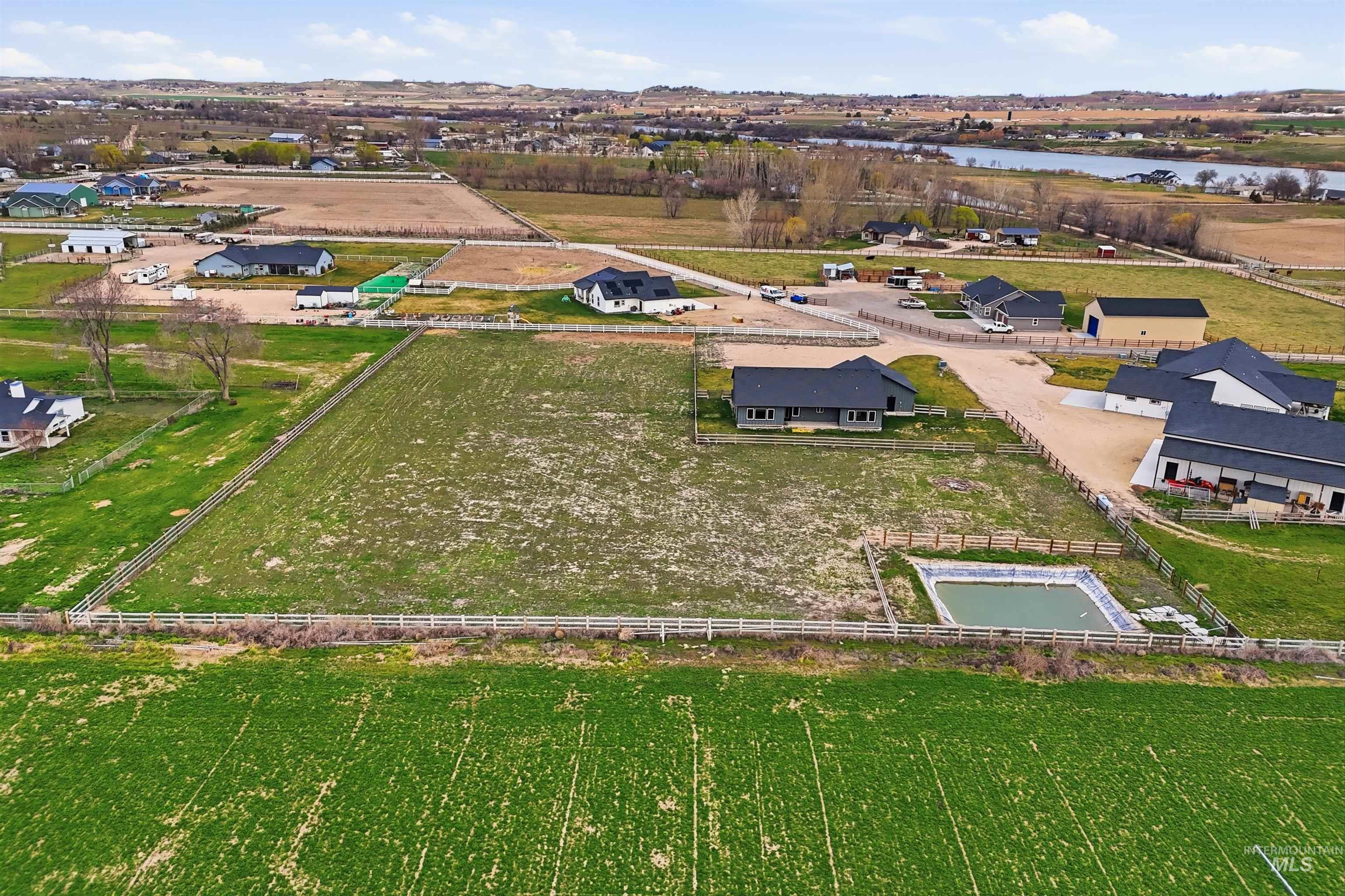 6617 Red Rock Road Marsing, ID 83639 - Photo 30 of 39 Aerial view of property's location featuring a large body of water