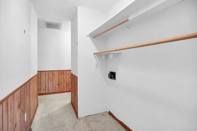 a view of front door