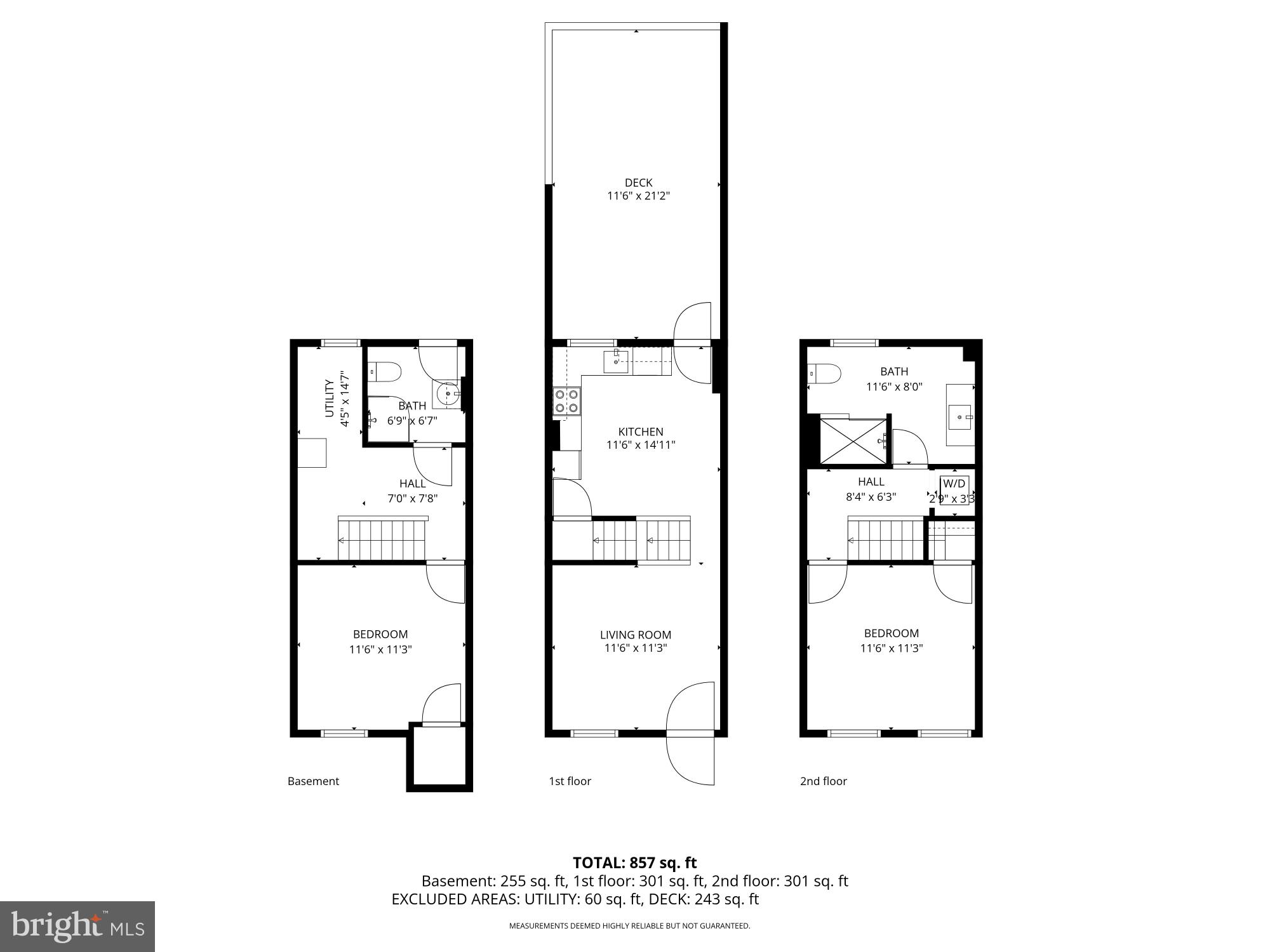 1452 Battery Avenue Baltimore, MD 21230 - Photo 30 of 30 1452 Battery Floorplan