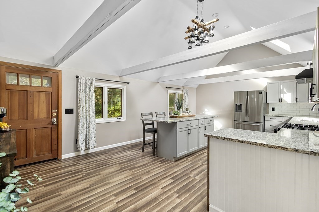 18 Pierceville Road Wareham, MA 02576 - Photo 3 of 29 a room with granite countertop lots of counter top space and windows