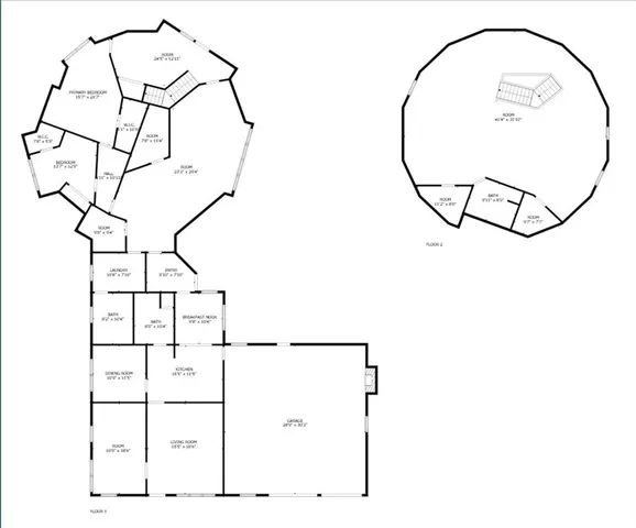 a picture of a door in a house