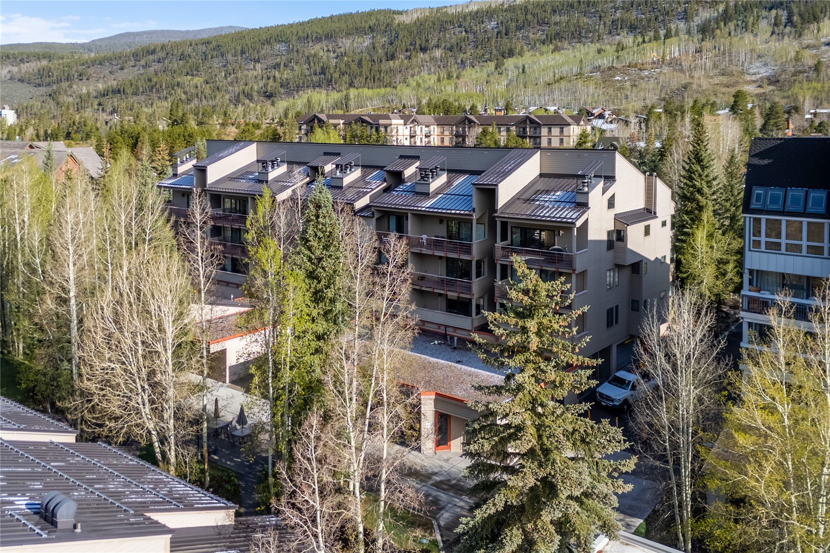 22804 Highway 6, Unit 102 Keystone, CO 80435 - Photo 29 of 34 a view of a city with tall buildings