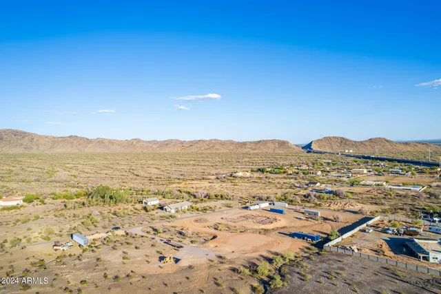 a view of a sky from a city