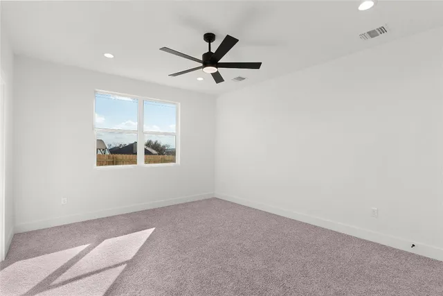 a view of empty room