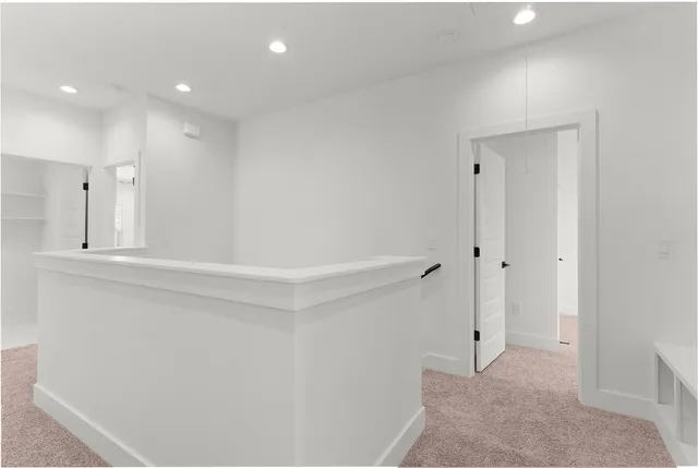 a bathroom with a sink and shower