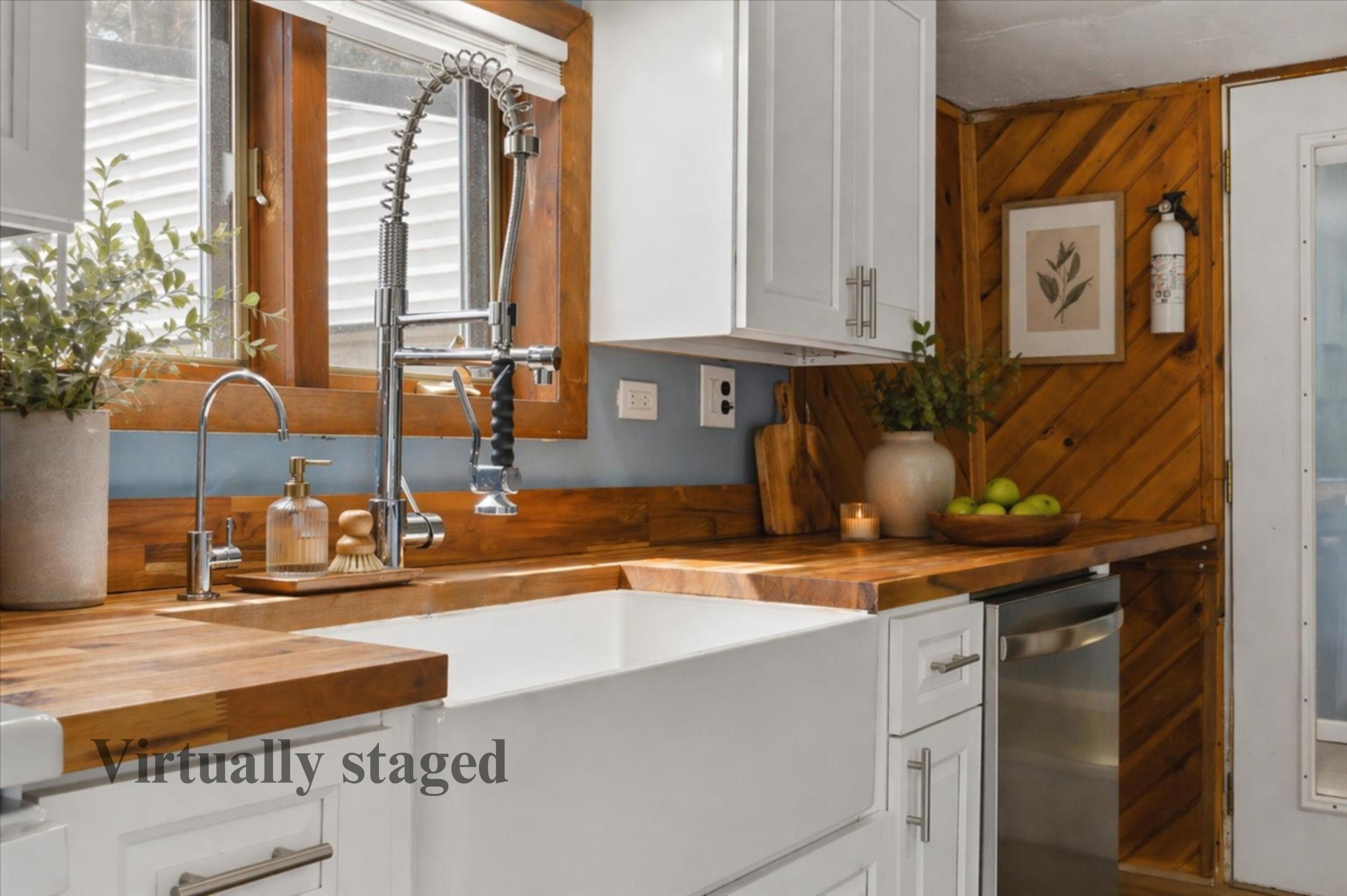 304 Hardscrabble Road Poland, ME 04274 - Photo 14 of 37 Kitchen virtually staged