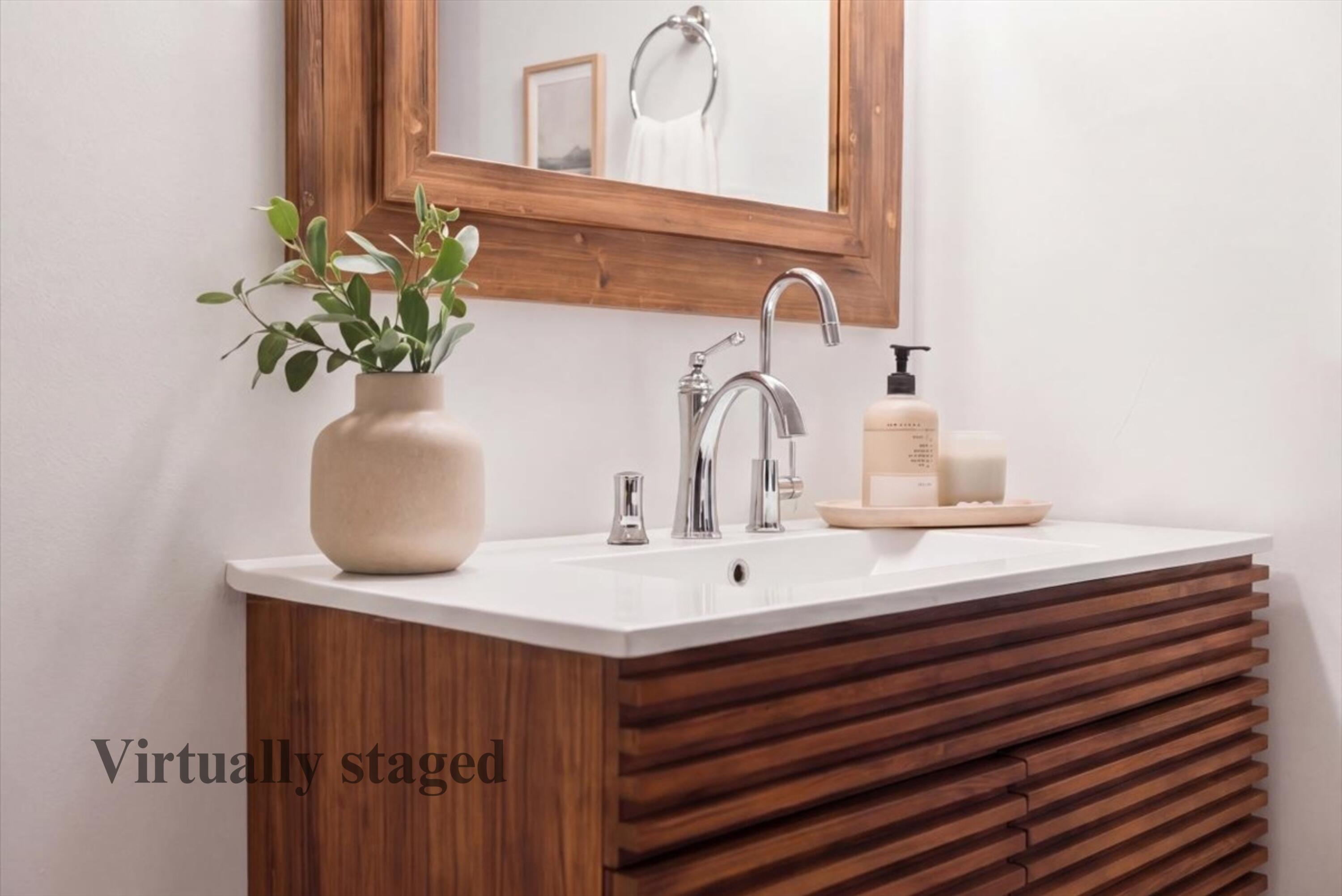304 Hardscrabble Road Poland, ME 04274 - Photo 18 of 37 Bathroom virtually staged