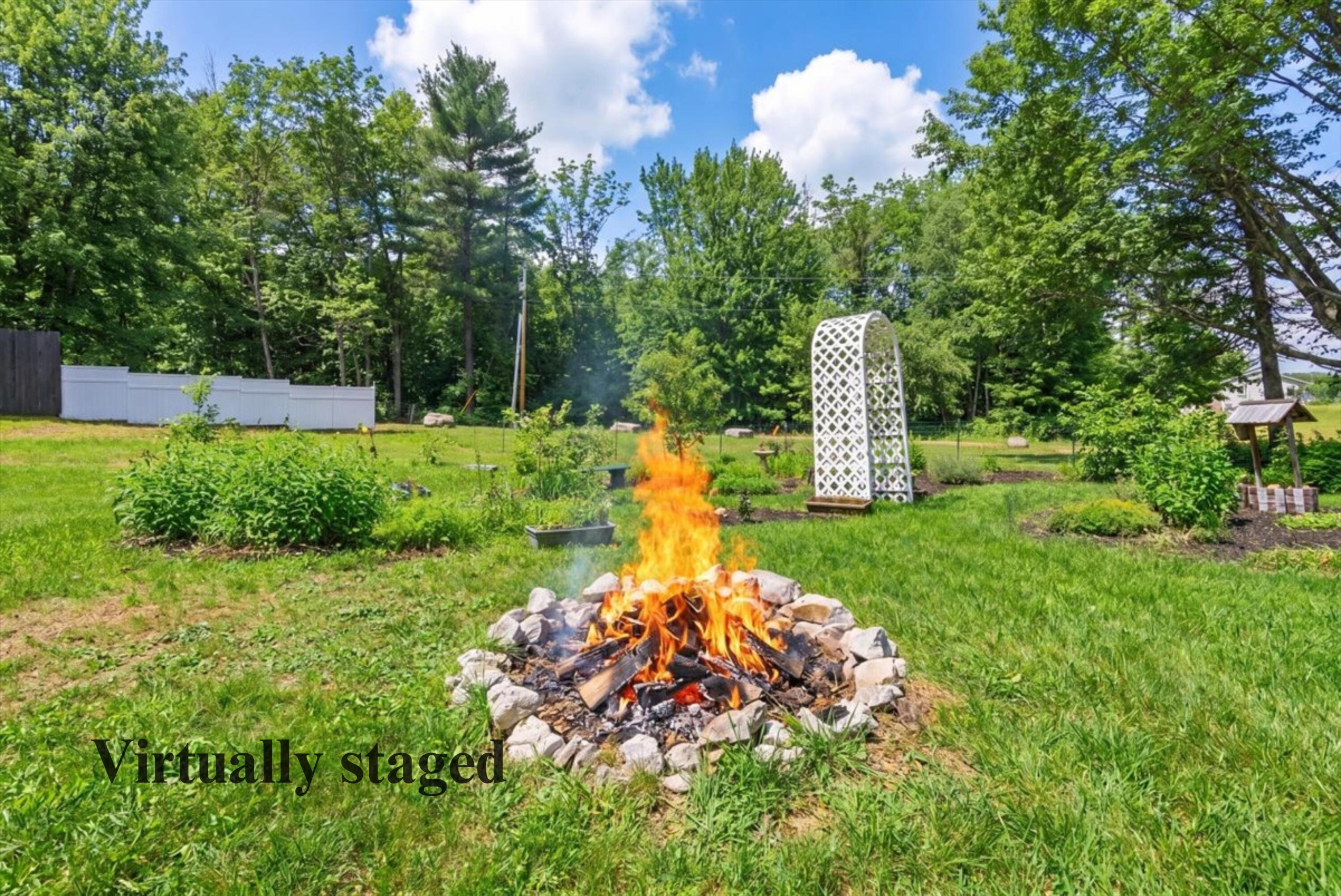 304 Hardscrabble Road Poland, ME 04274 - Photo 36 of 37 Backyard virtually staged