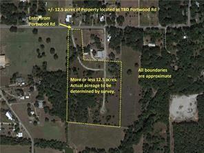 Tbd Portwood Road Azle, TX 76020 - Photo 2 of 2 Map / location featuring property boundaries highlighted