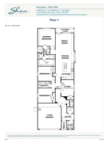 $379,990 | 16542 Cub Creek, Conroe, TX 77302