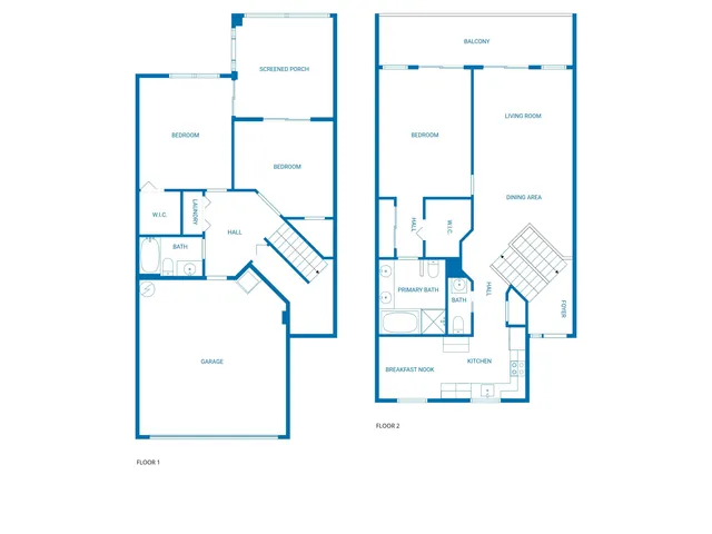 a picture of a floor plan