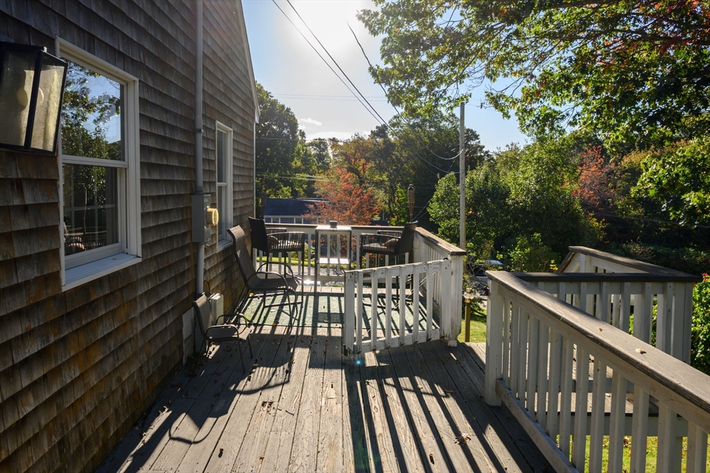 19 Langford Road Plymouth, MA 02360 - Photo 22 of 33 a view of balcony with wooden floor and fence