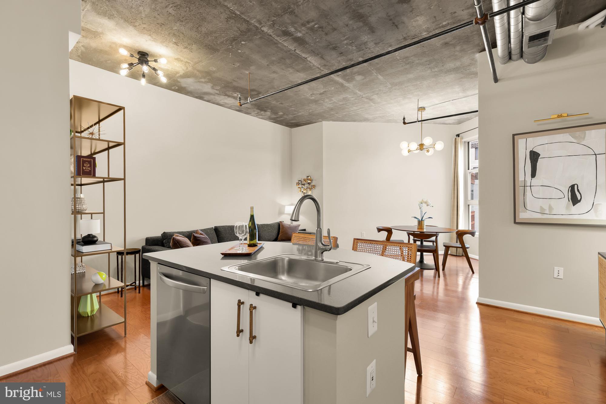 1300 N Street Northwest, Unit 809 Washington, DC 20005 - Photo 16 of 27 Modern urban living with sleek design.