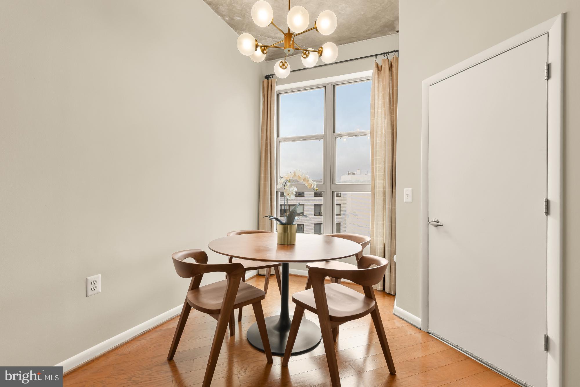 1300 N Street Northwest, Unit 809 Washington, DC 20005 - Photo 21 of 27 Bright dining nook with city views.