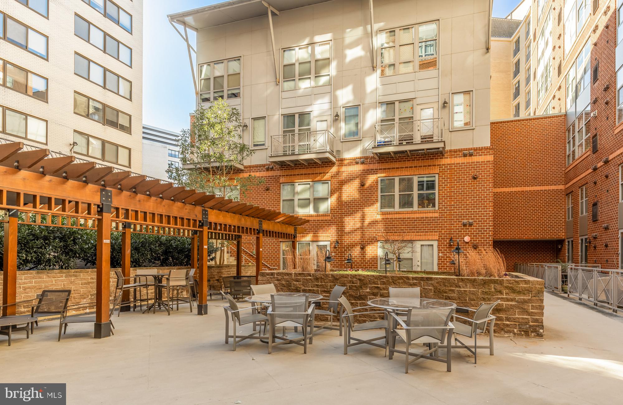 1300 N Street Northwest, Unit 809 Washington, DC 20005 - Photo 25 of 27 Charming courtyard retreat awaits you.