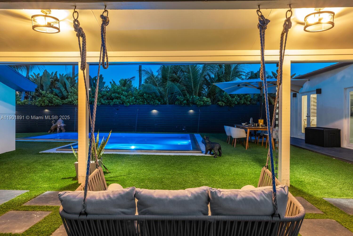 901 Northwest 7th Street Miami, FL 33136 - Photo 34 of 98 a view of a patio with chairs and a table