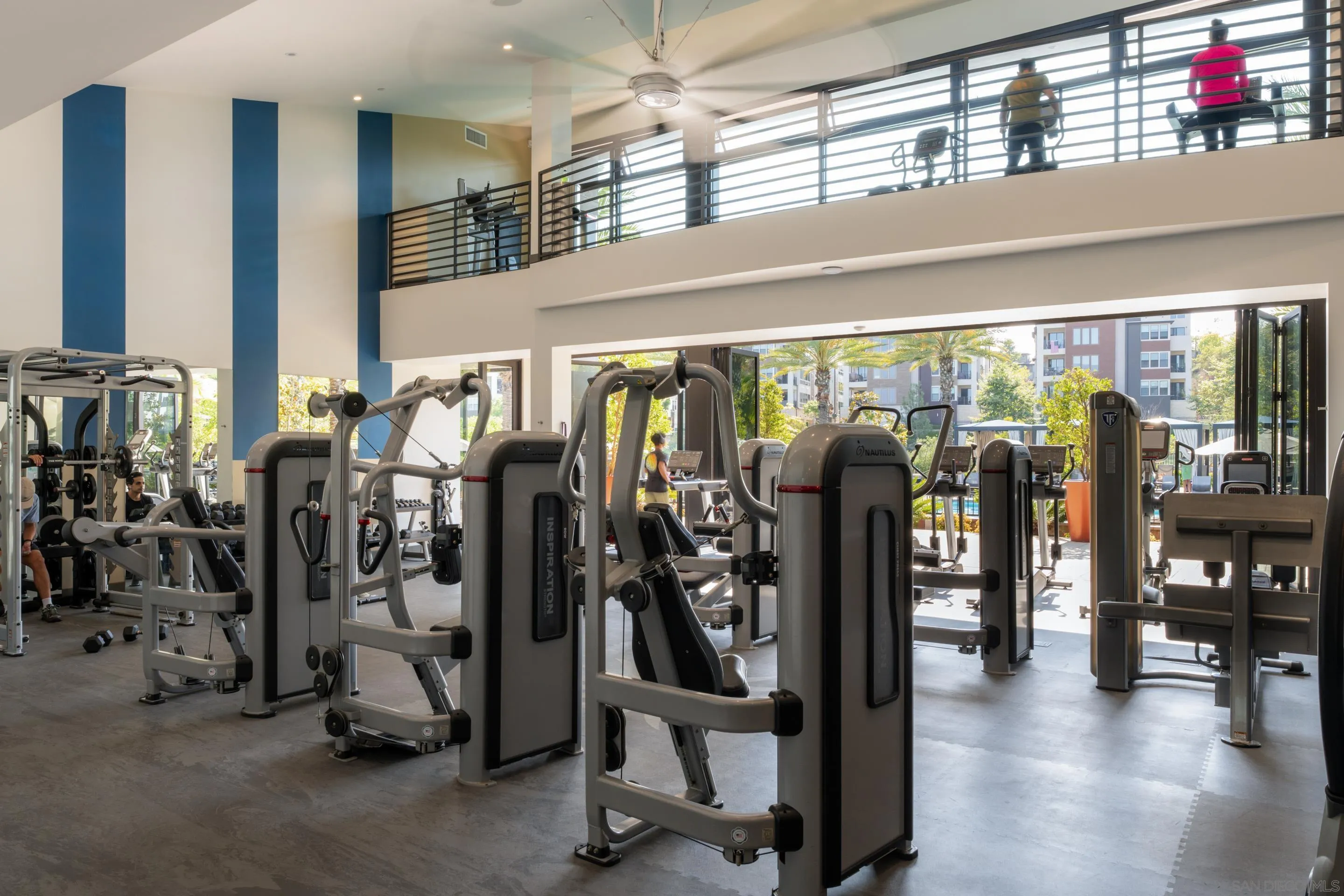 2731 Via Avella San Diego, CA 92108 - Photo 31 of 39 a view of a room with gym equipment