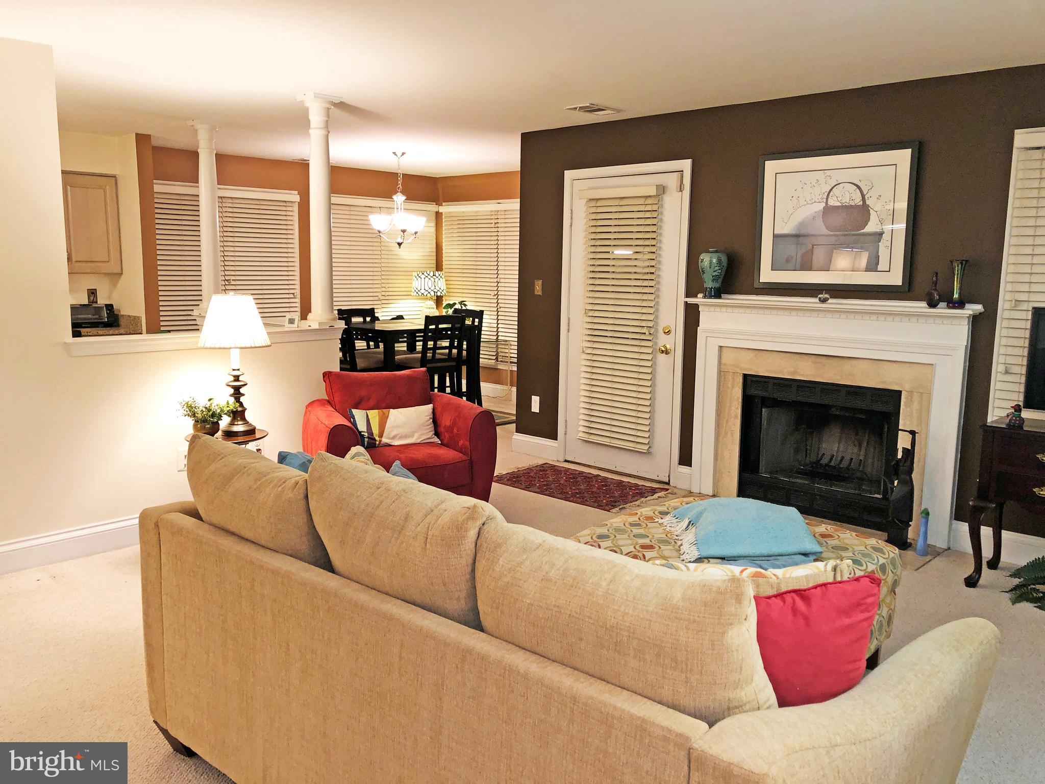 1575 Church Hill Place, Unit 1575 Reston, VA 20194 - Photo 5 of 31 Living Room open design to Dining Rm and Kitchen