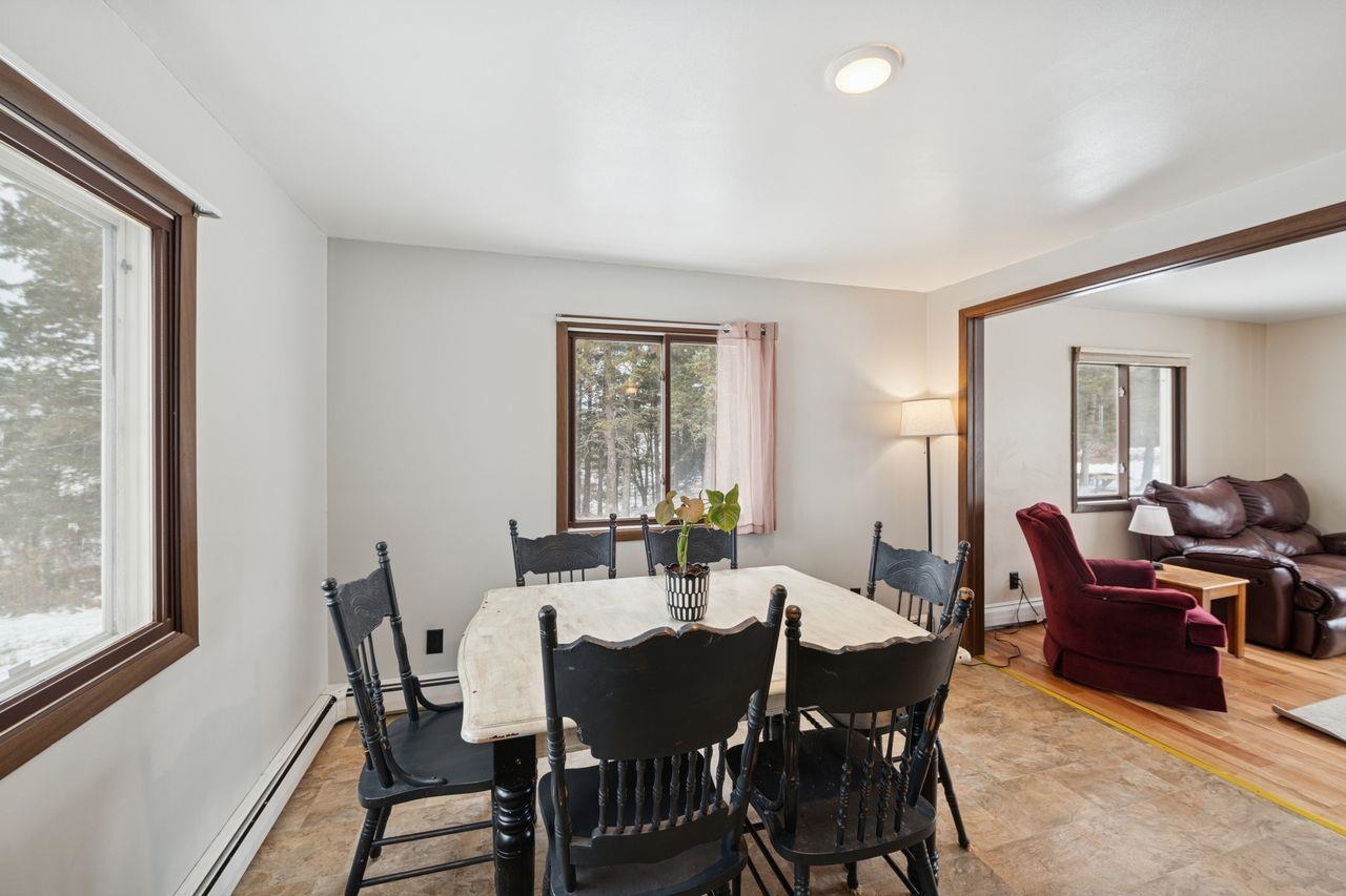 60609 Argo Road Mason, WI 54856 - Photo 6 of 29 Dining area with baseboard heating