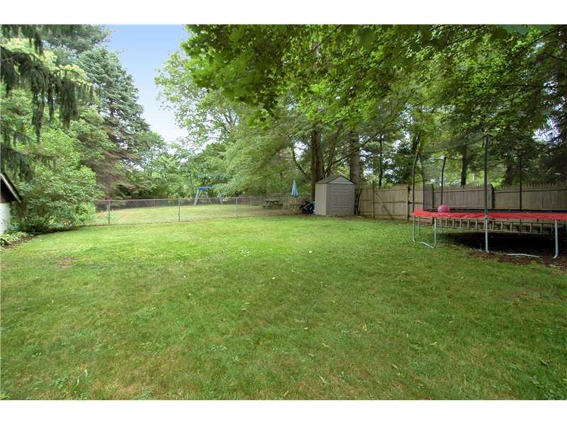 2240 West Hardies Road Gibsonia, PA 15044 - Photo 20 of 21 Yard/Garden. Level, fenced in yard!