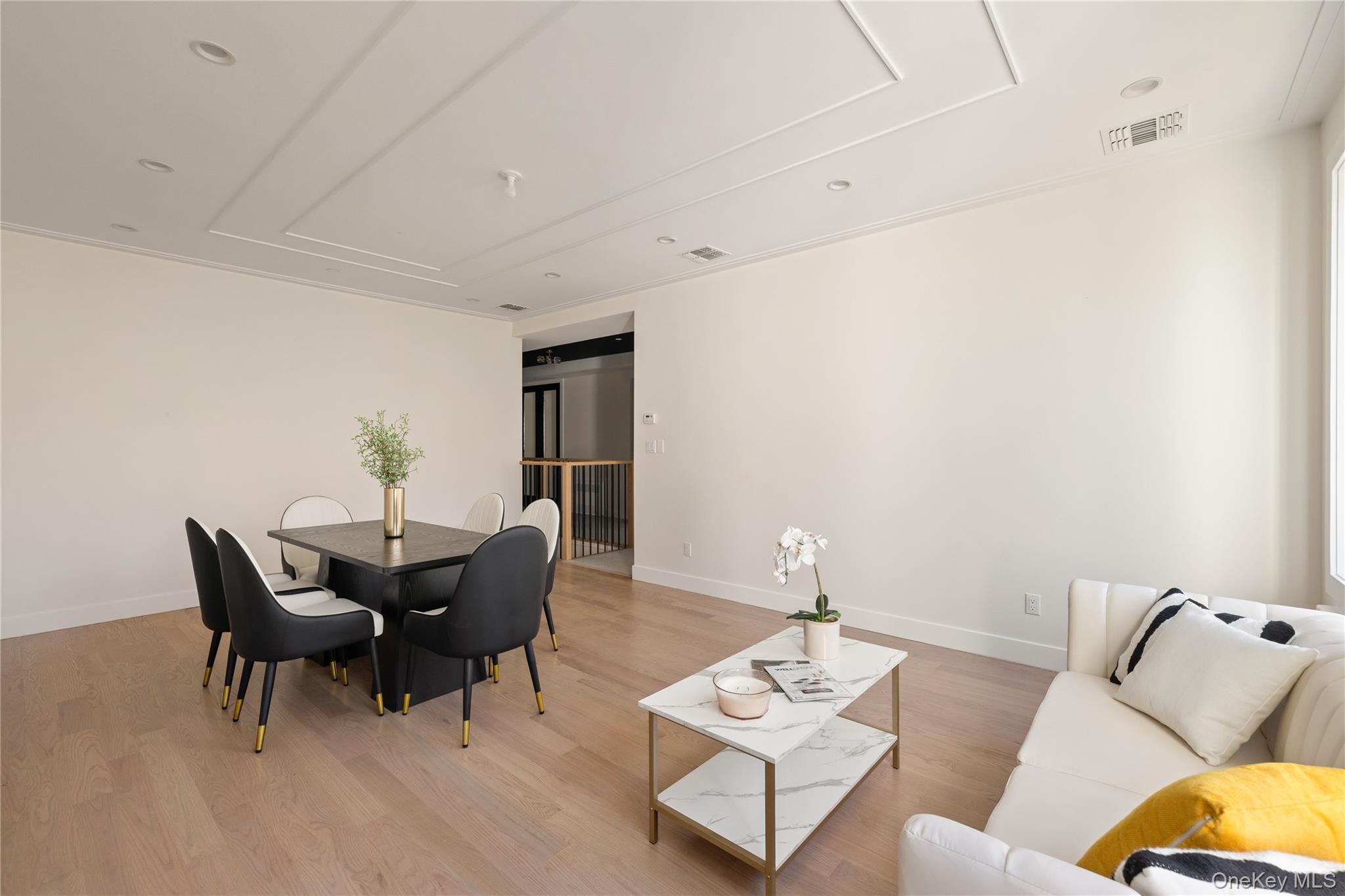 3 Valley Way, Unit 320 Spring Valley, NY 10977 - Photo 17 of 41 Living room with light wood finished floors and recessed lighting