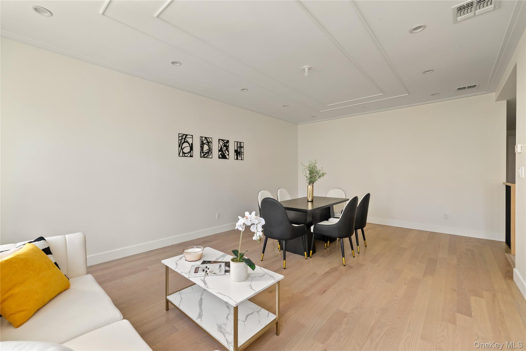 3 Valley Way, Unit 320 Spring Valley, NY 10977 - Photo 18 of 41 Living area featuring light wood finished floors and recessed lighting