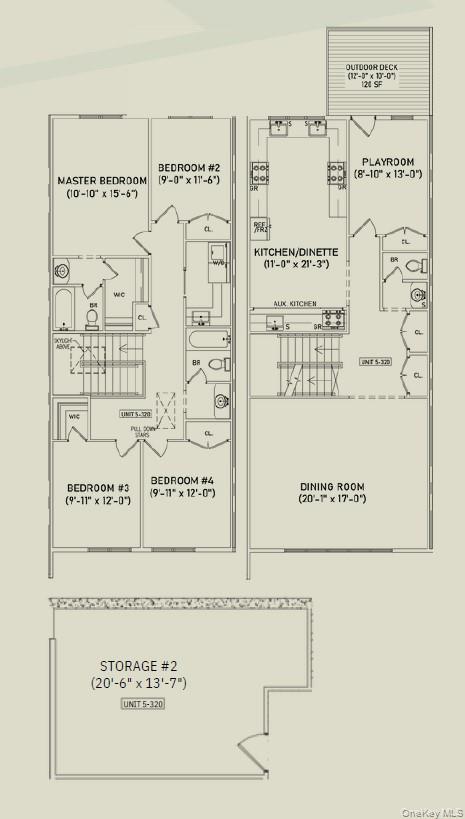 3 Valley Way, Unit 320 Spring Valley, NY 10977 - Photo 41 of 41 View of property floor plan